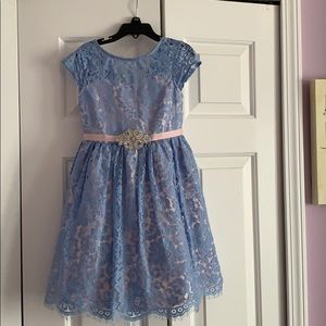 Rare editions special occasion lace dress